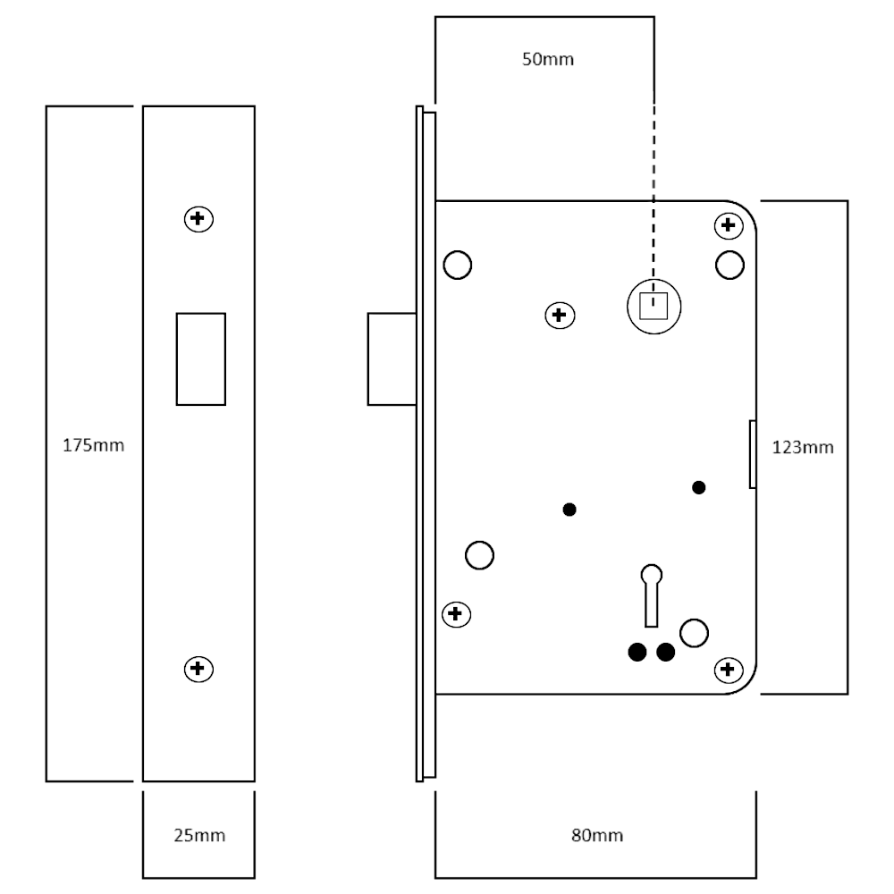 MORGAN ACL500 ACL Universal Lock Set