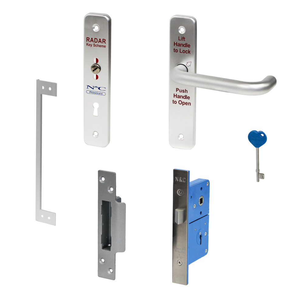 N&C Phlexicare Genuine RADAR Lockset SAA