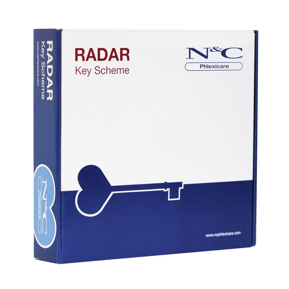 N&C Phlexicare Genuine RADAR Lockset SAA