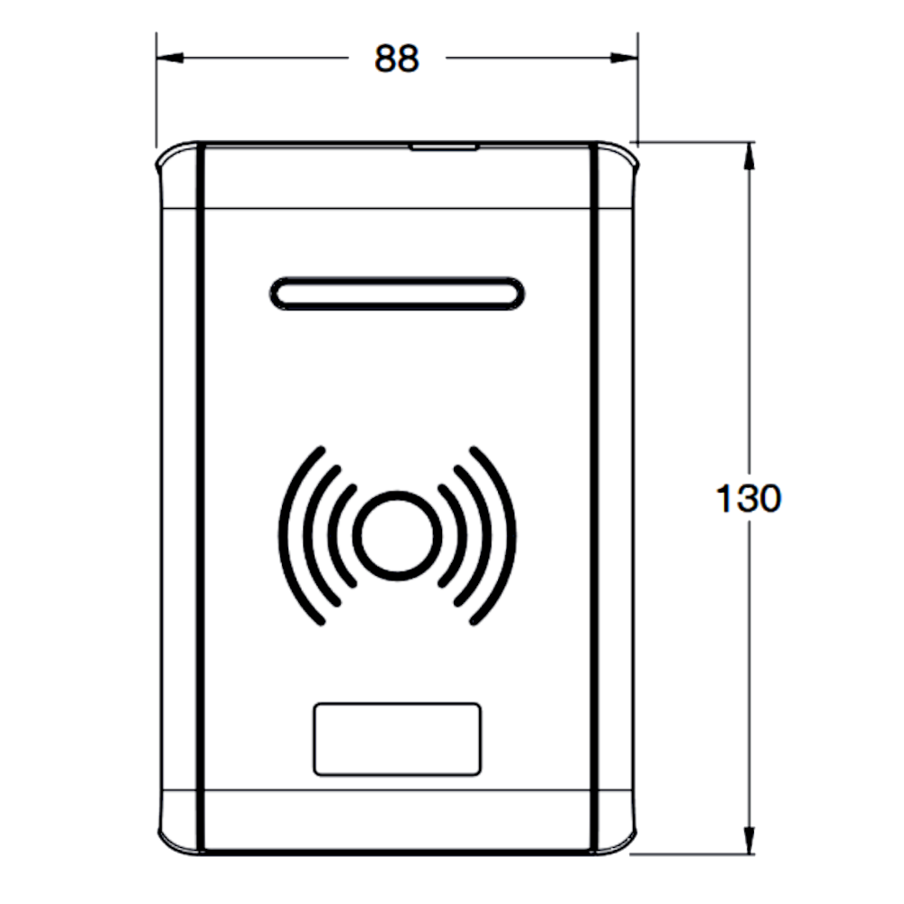 PAC GS3 Admin Reader Multi-Tech With USB Cable 20115