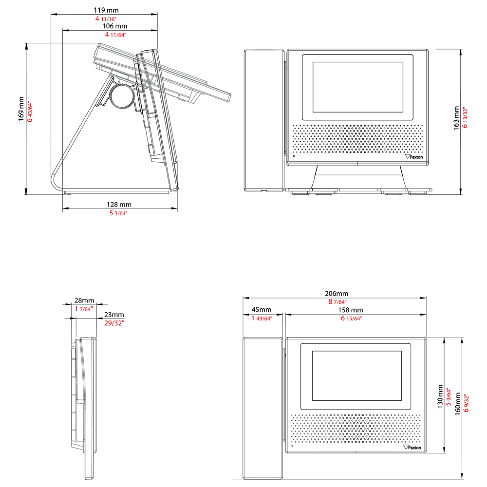 PAXTON Standard Entry Monitor