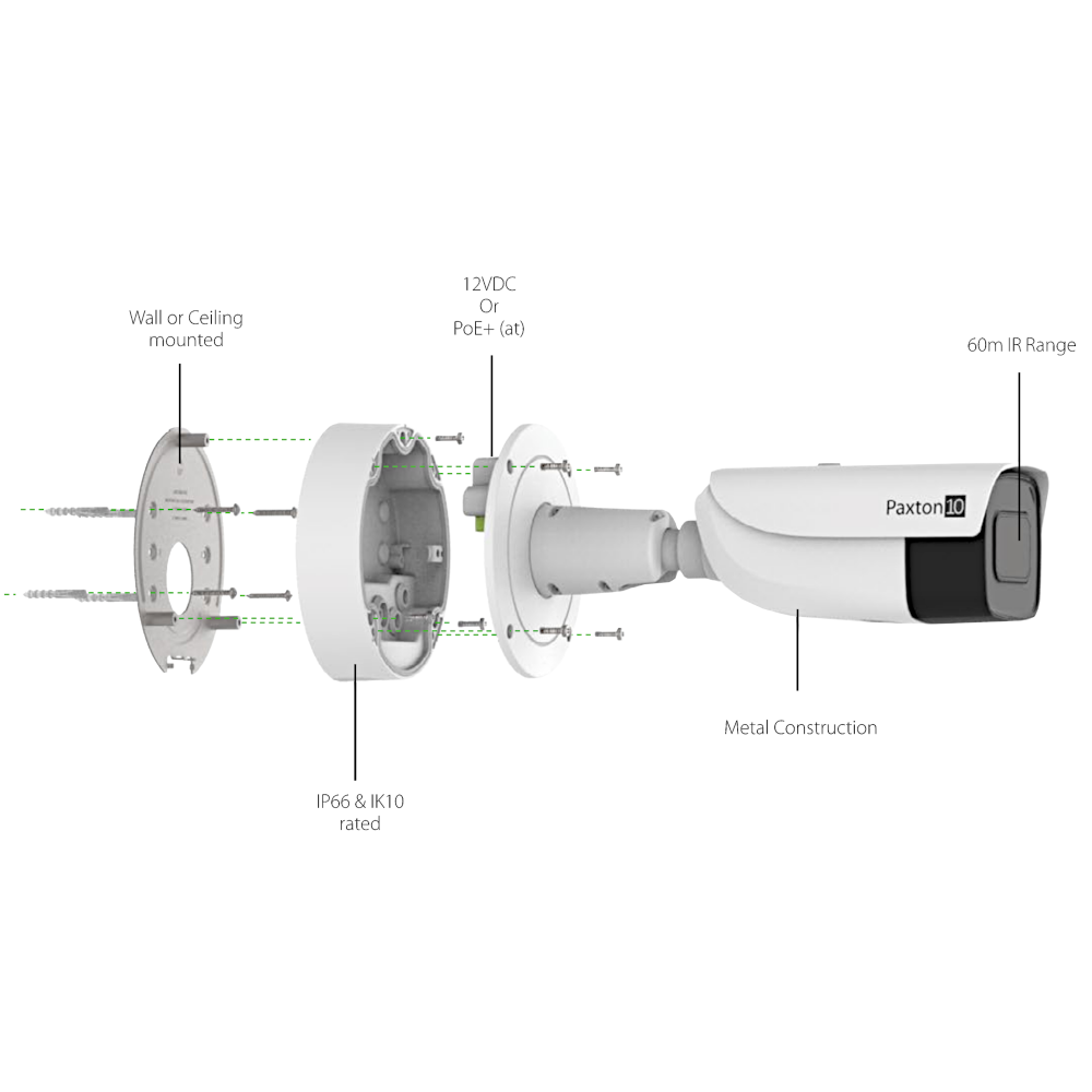 Paxton10 Vari-Focal Bullet Camera PRO Series