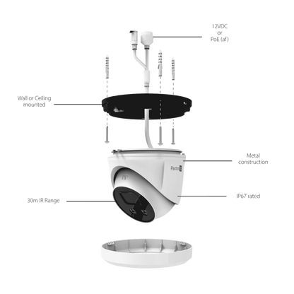 PAXTON10 Turret Camera CORE Series 4MP