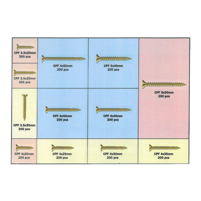 RAPIERSTAR Wood Screw Case Kit