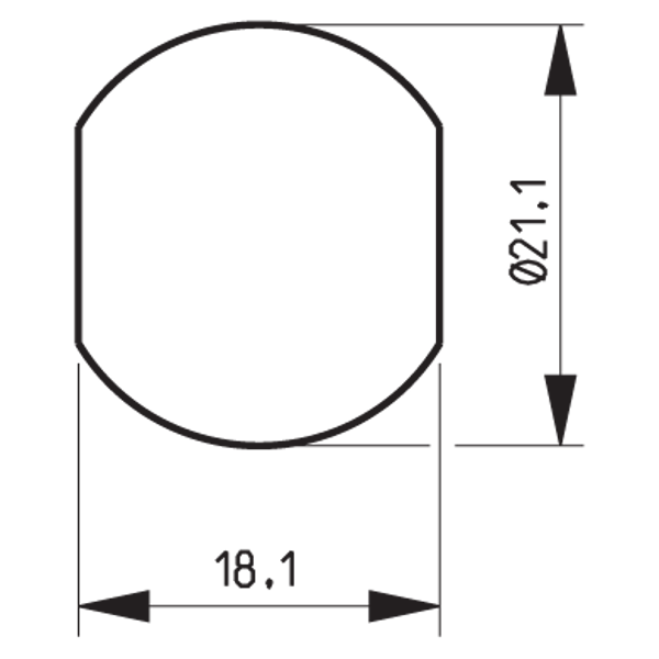 DOM 22501B1 19.5mm Nut Fix Master Keyed Camlock