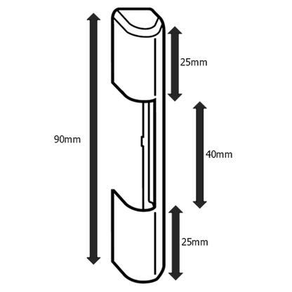 ROTO NT Cover For Top Hinge Non Adjustable