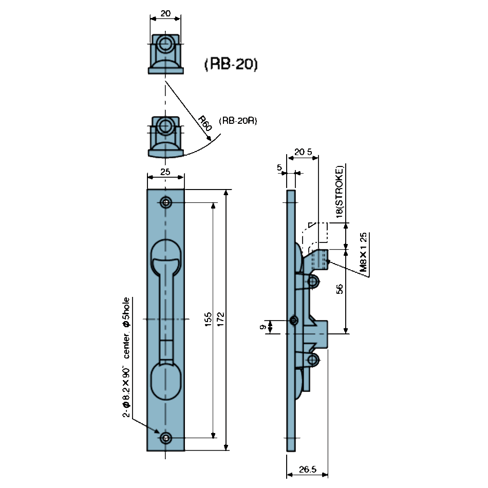 RYOBI Flush Bolt