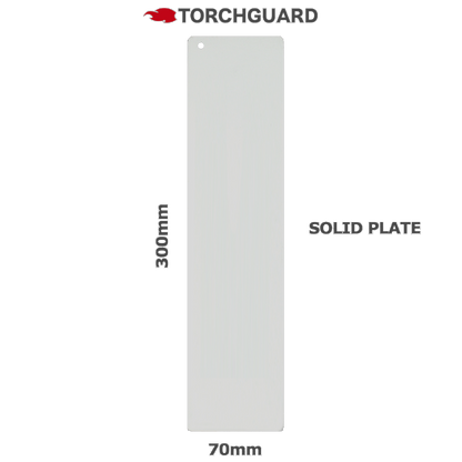 SASHSTOP Torchguard Solid Cover / Repair Plate 300mm x 70mm