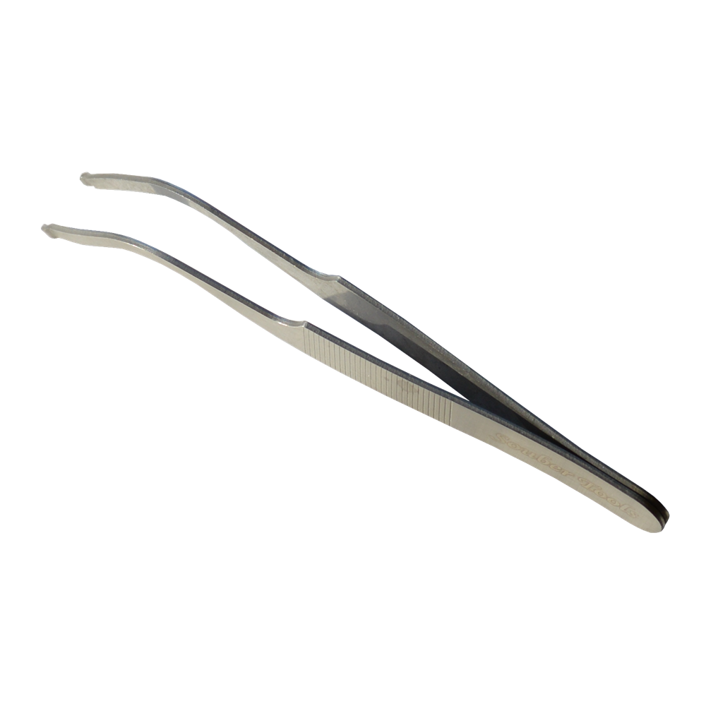 SOUBER TOOLS TW3 Angled Pinning Tweezers