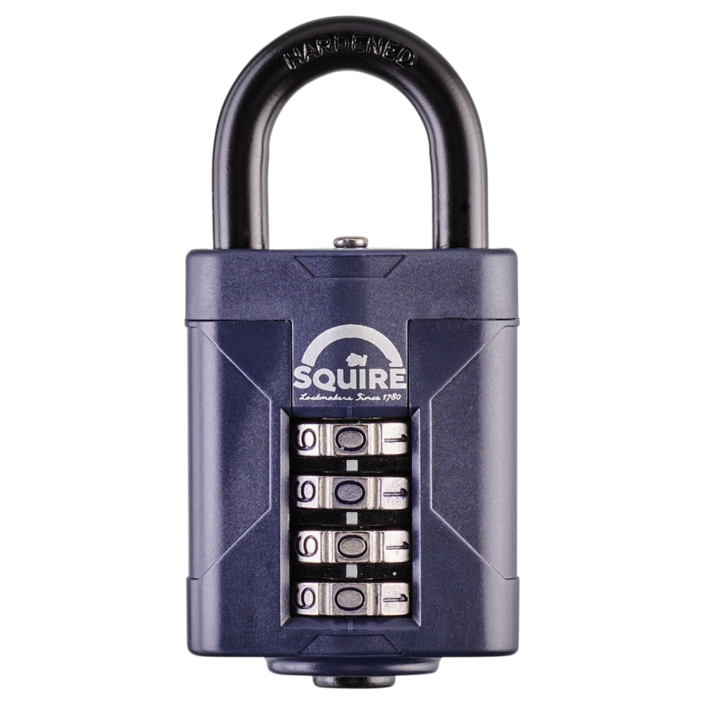 SQUIRE CP50 Series 50mm Steel Shackle Combination Padlock