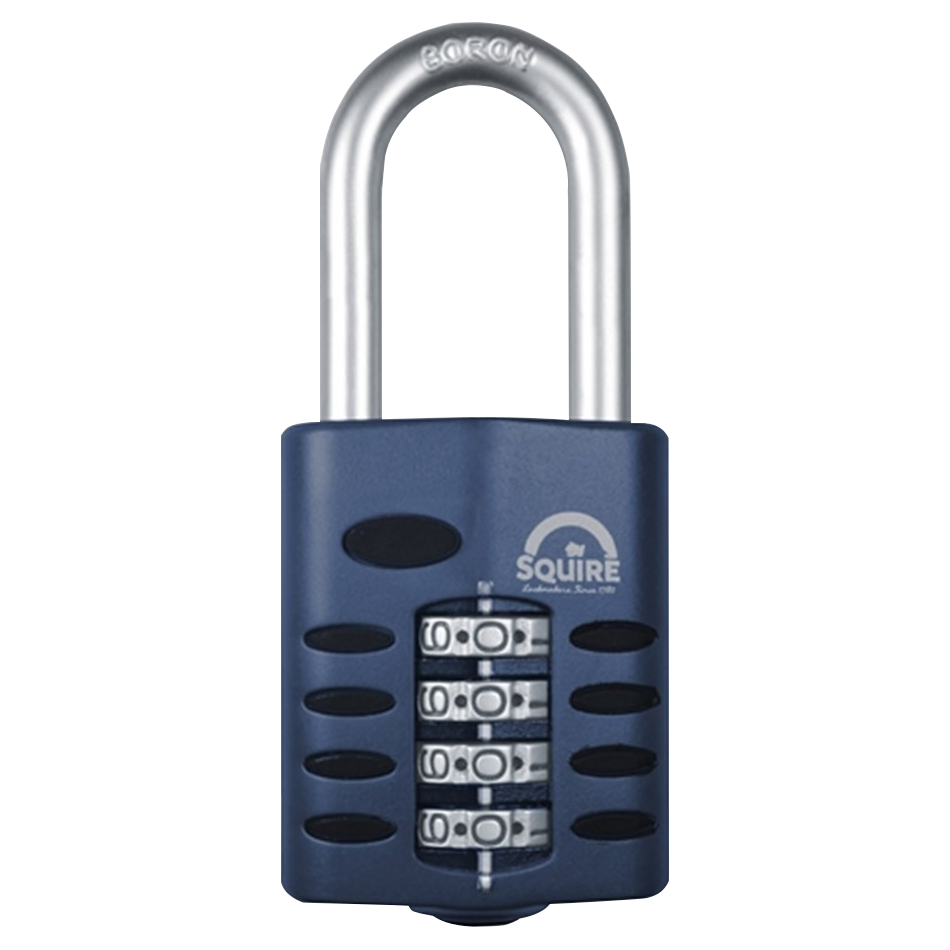 SQUIRE CP50 Series 50mm Steel Shackle Combination Padlock