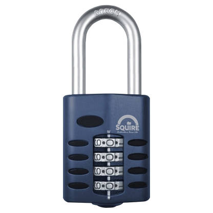 SQUIRE CP50 Series 50mm Steel Shackle Combination Padlock