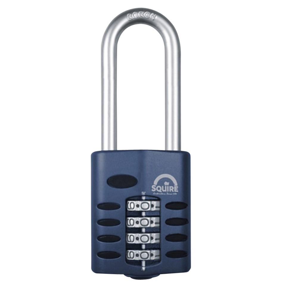 SQUIRE CP50 Series 50mm Steel Shackle Combination Padlock