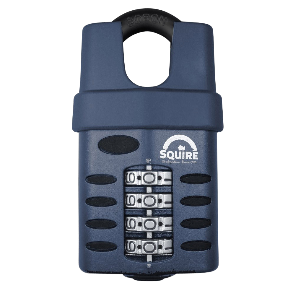 SQUIRE CP50 Series 50mm Steel Shackle Combination Padlock