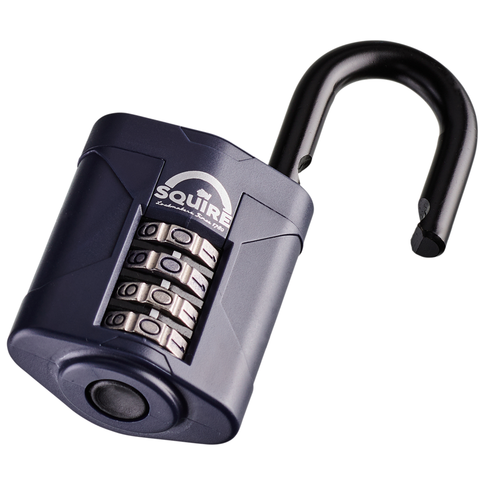 SQUIRE CP50 Series 50mm Steel Shackle Combination Padlock