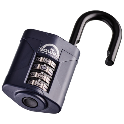 SQUIRE CP50 Series 50mm Steel Shackle Combination Padlock