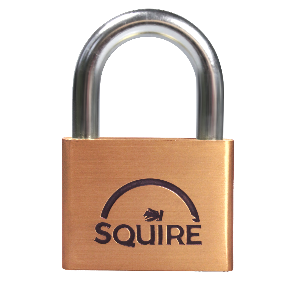 SQUIRE Lion Range Brass Open Shackle Padlocks