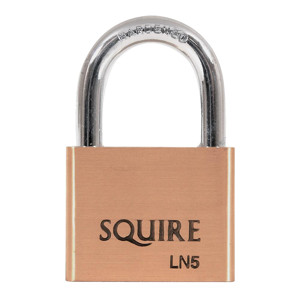 SQUIRE Lion Range Brass Open Shackle Padlocks