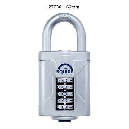 SQUIRE Vulcan Open Boron Shackle Combination Padlock