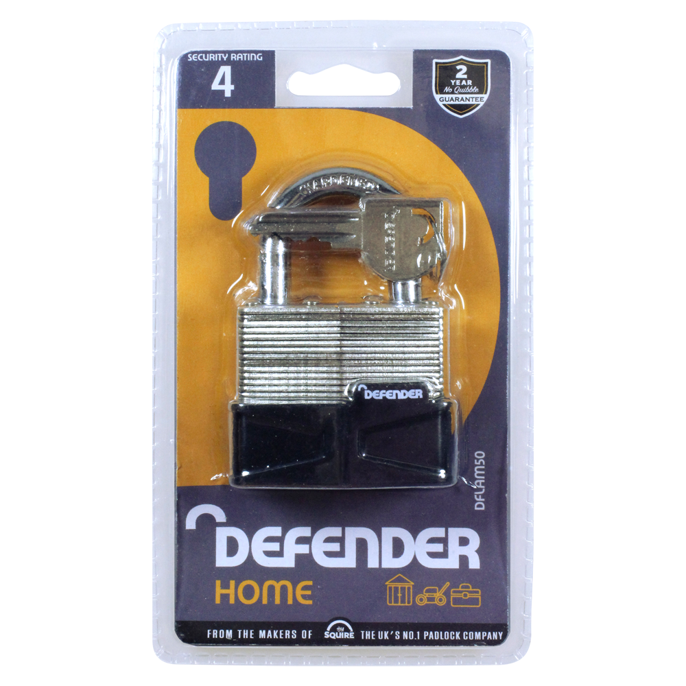 DEFENDER Laminated Padlock