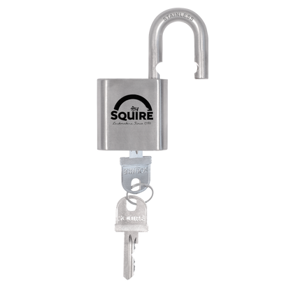 SQUIRE ST50S Stainless Steel Stronghold Padlock Open Shackle