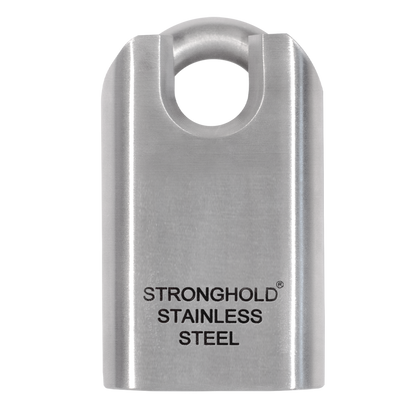 SQUIRE ST50CS Stainless Steel Stronghold Padlock Closed Shackle