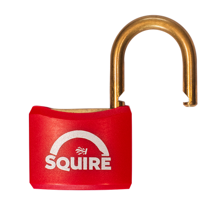 SQUIRE BR40 Open Shackle Brass Padlock With Brass Shackle KD