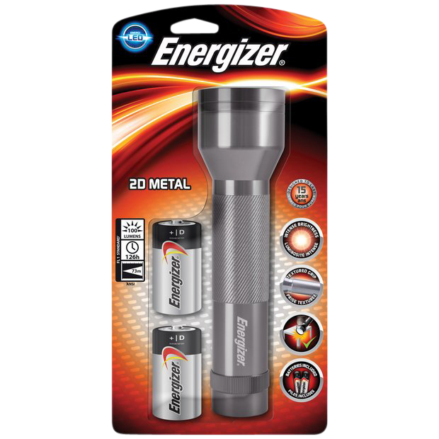 ENERGIZER LED Value Metal 2D Torch