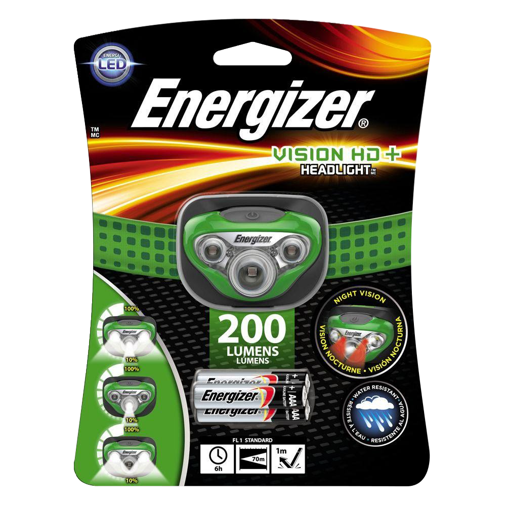 ENERGIZER Vision HD Headlight 200 Lumens