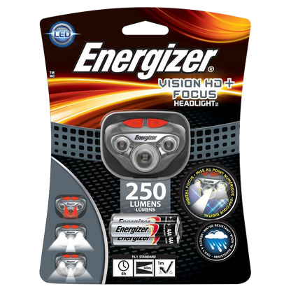 ENERGIZER Vision HD Headlight 250 Lumens