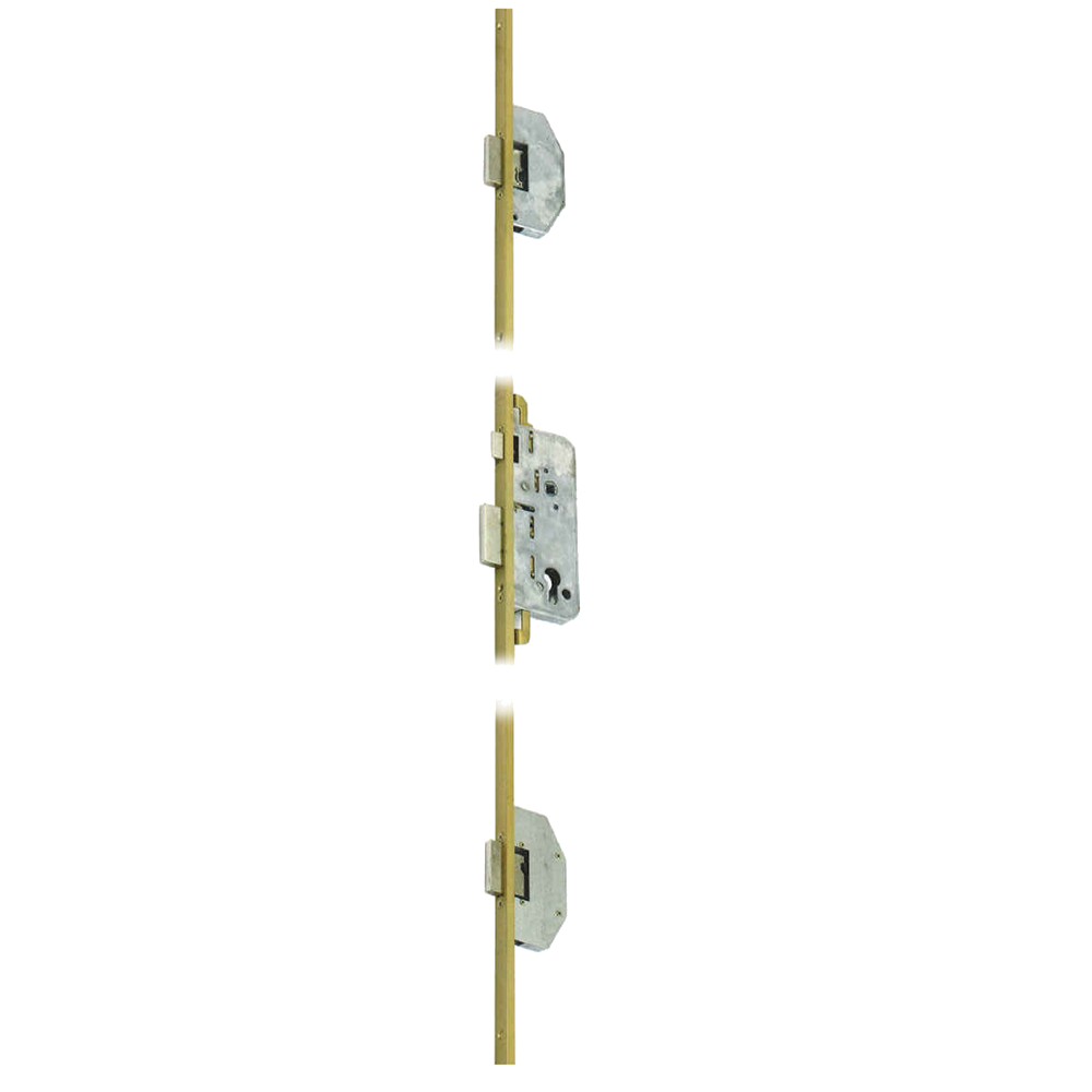 UCEM Lever Operated Latch & Deadbolt - 2 Deadbolt