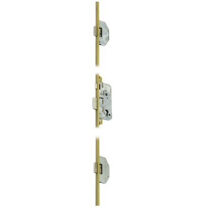 UCEM Lever Operated Latch & Deadbolt - 2 Deadbolt