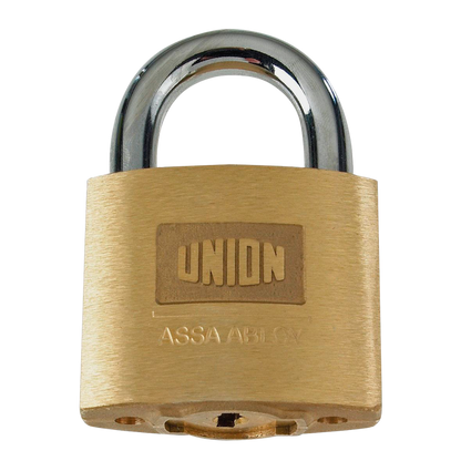 UNION C-Series 1K42 AVA Brass Open Shackle Padlock