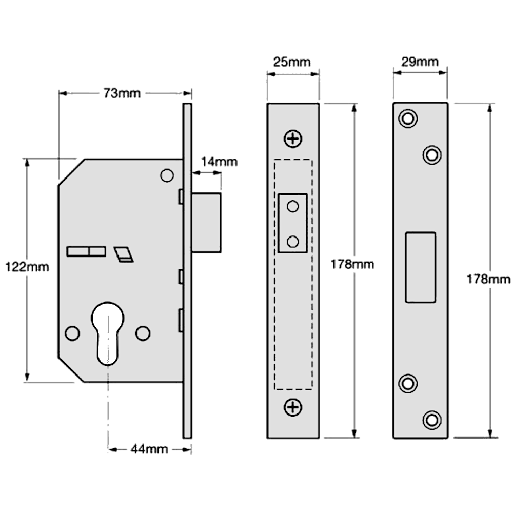 UNION C-Series 3C10 Euro Deadcase