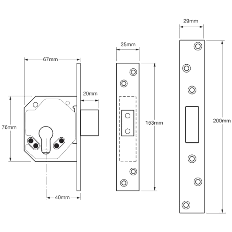 UNION C-Series 3C14 Euro Deadcase