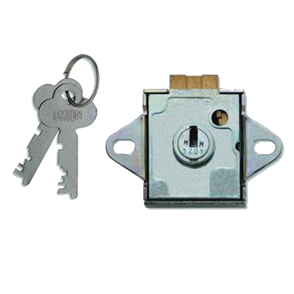 UNION 4348 7 Lever Deadbolt Locker Lock