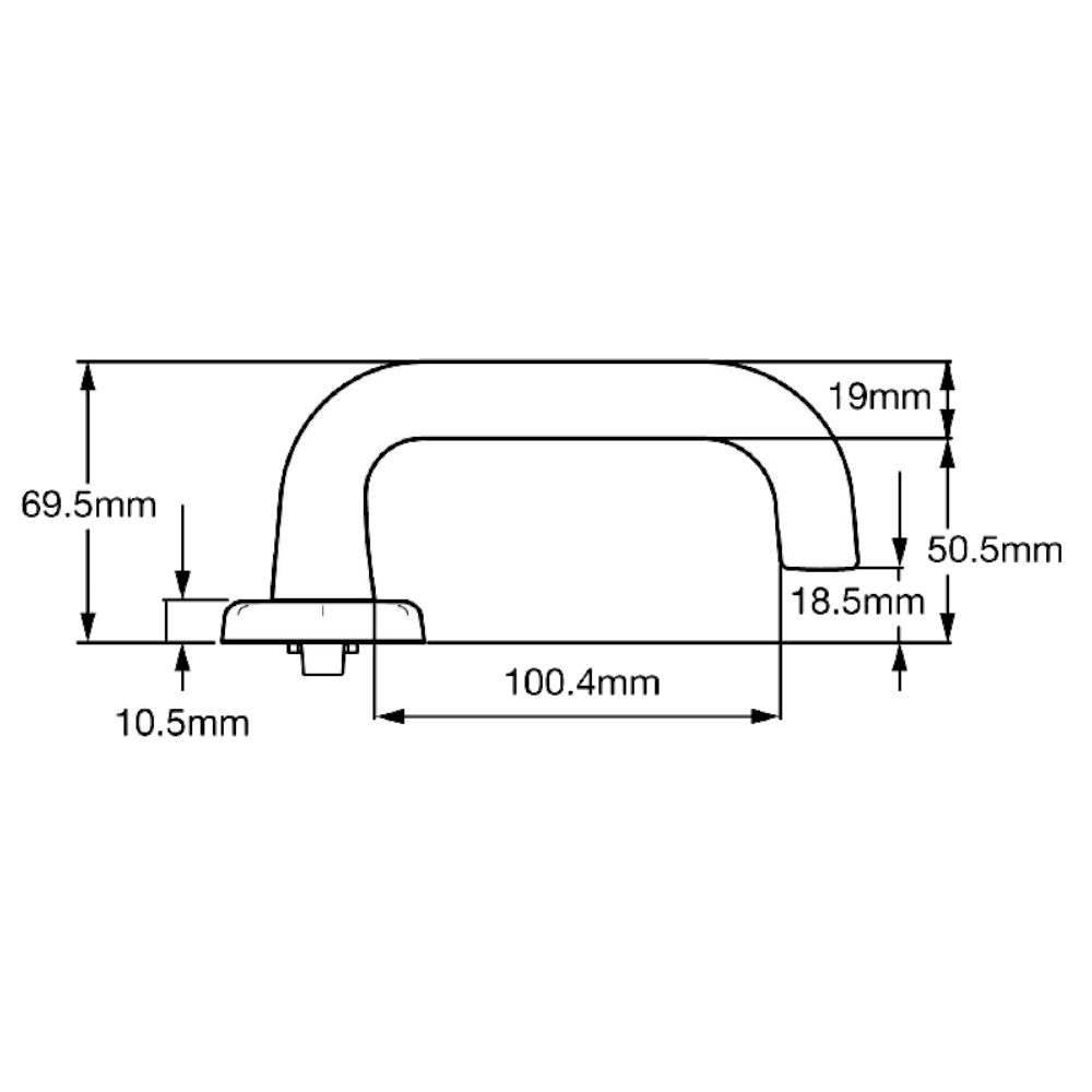 UNION C-Series B-3K70F-R Lever Furniture