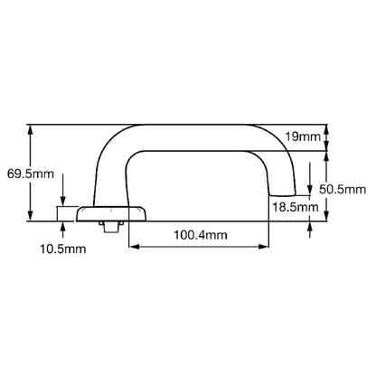 UNION C-Series B-3K70F-R Lever Furniture