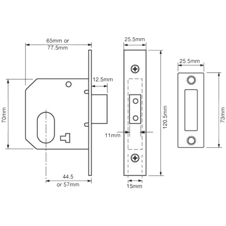 UNION L2161 Oval Deadcase