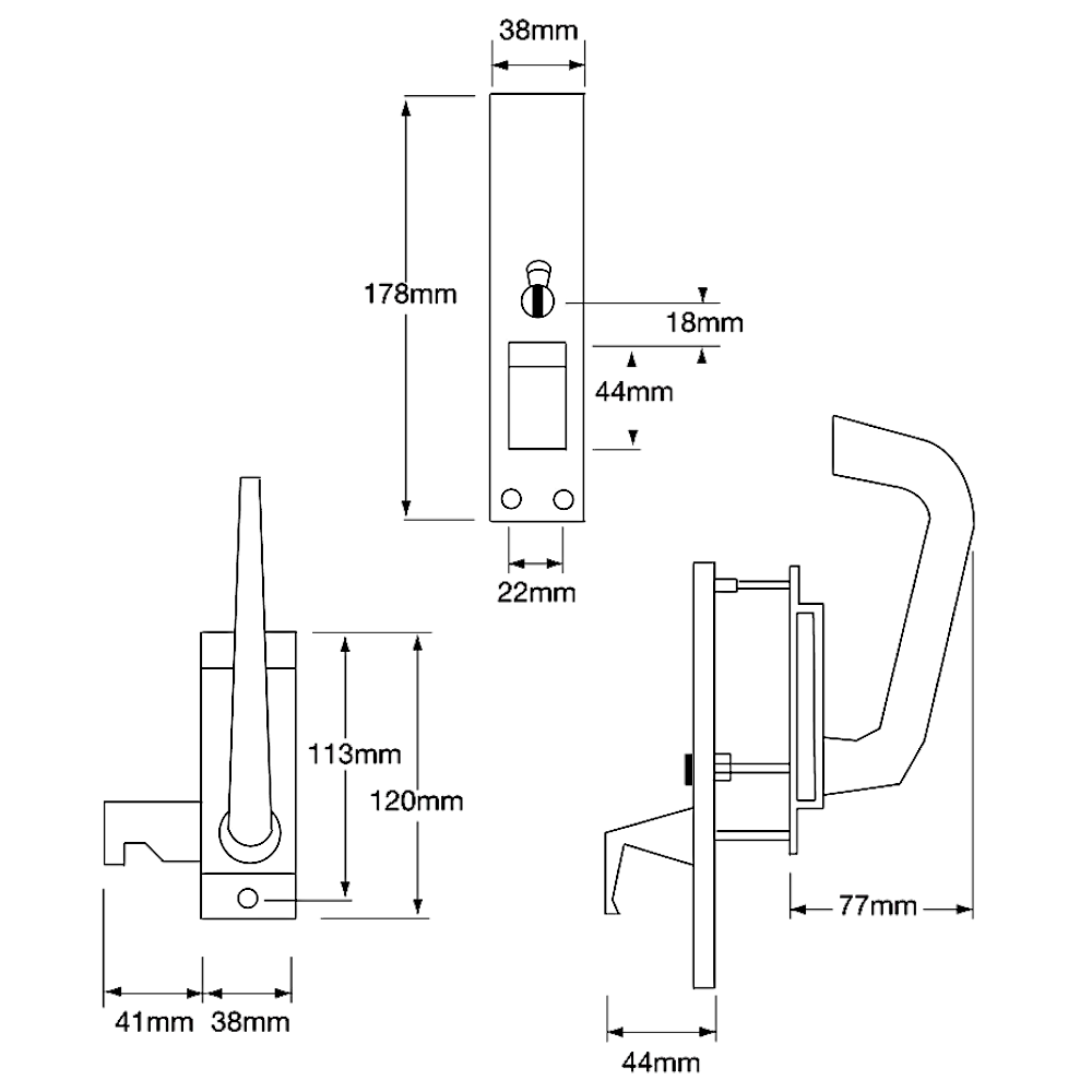 UNION J37651 Universal Facility Furniture Set