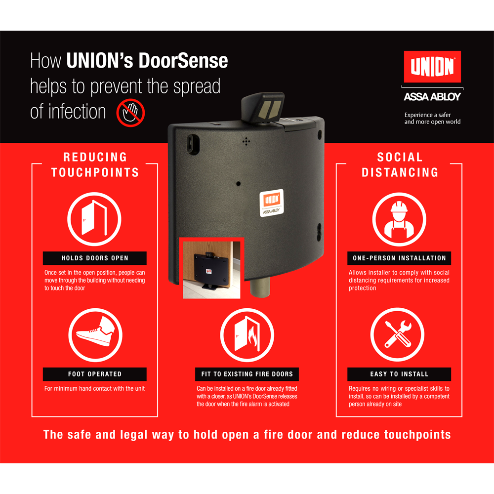 UNION DoorSense J-8755A Hold Open Device