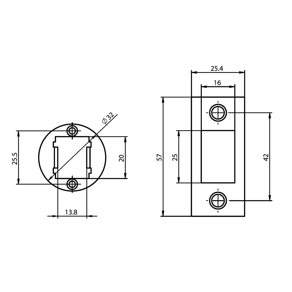 UNION Fastlatch Bathroom Privacy Tubular Latch Deadbolt