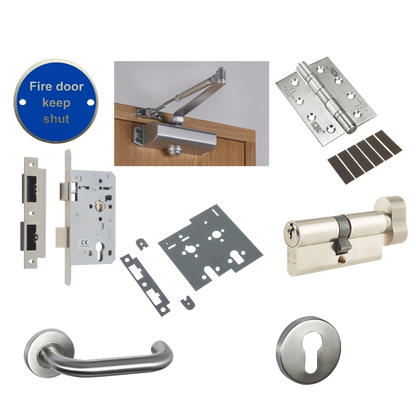 UNION Sashlock Fire Door Kit