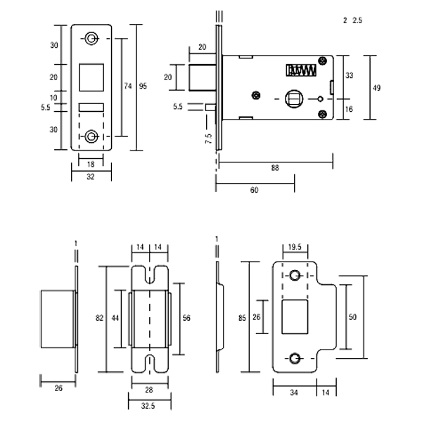 UNION CodeGUARD 5 Digital Lock