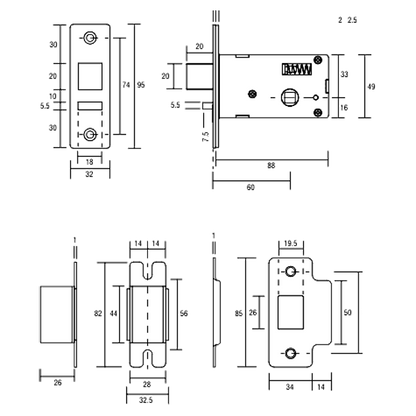 UNION CodeGUARD 5 Digital Lock