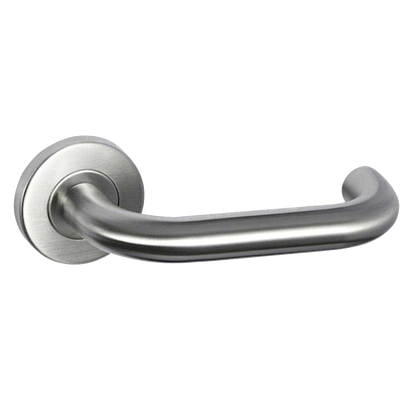 UNION J-1000RRSS01SS Return To Door Lever On Rose Tubular Handle