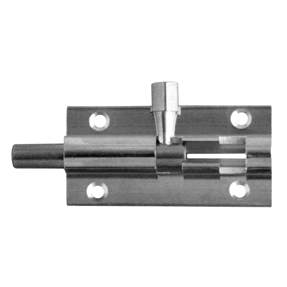 ASEC VITAL Chrome 25mm Wide Straight Barrel Bolt