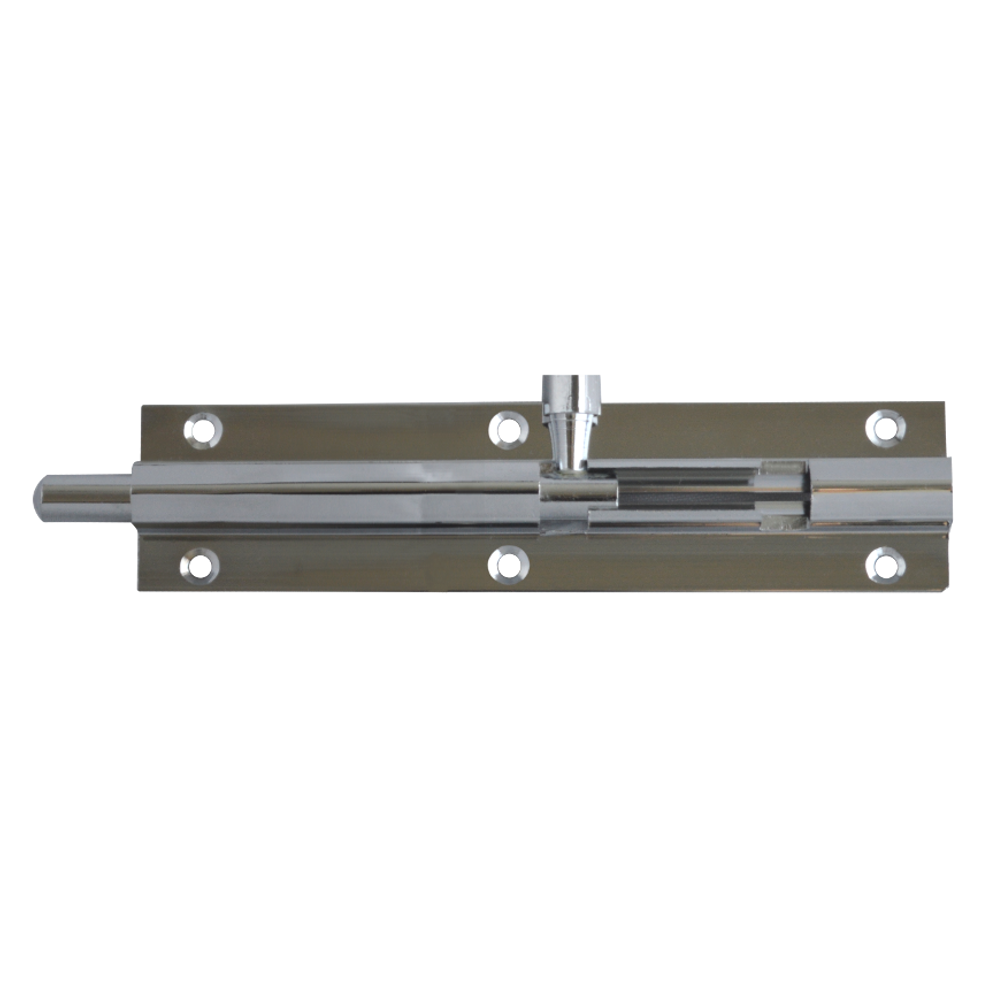 ASEC VITAL Chrome 25mm Wide Straight Barrel Bolt