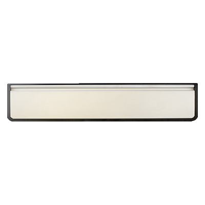 VITAL 12 Inch Letterplate Silver