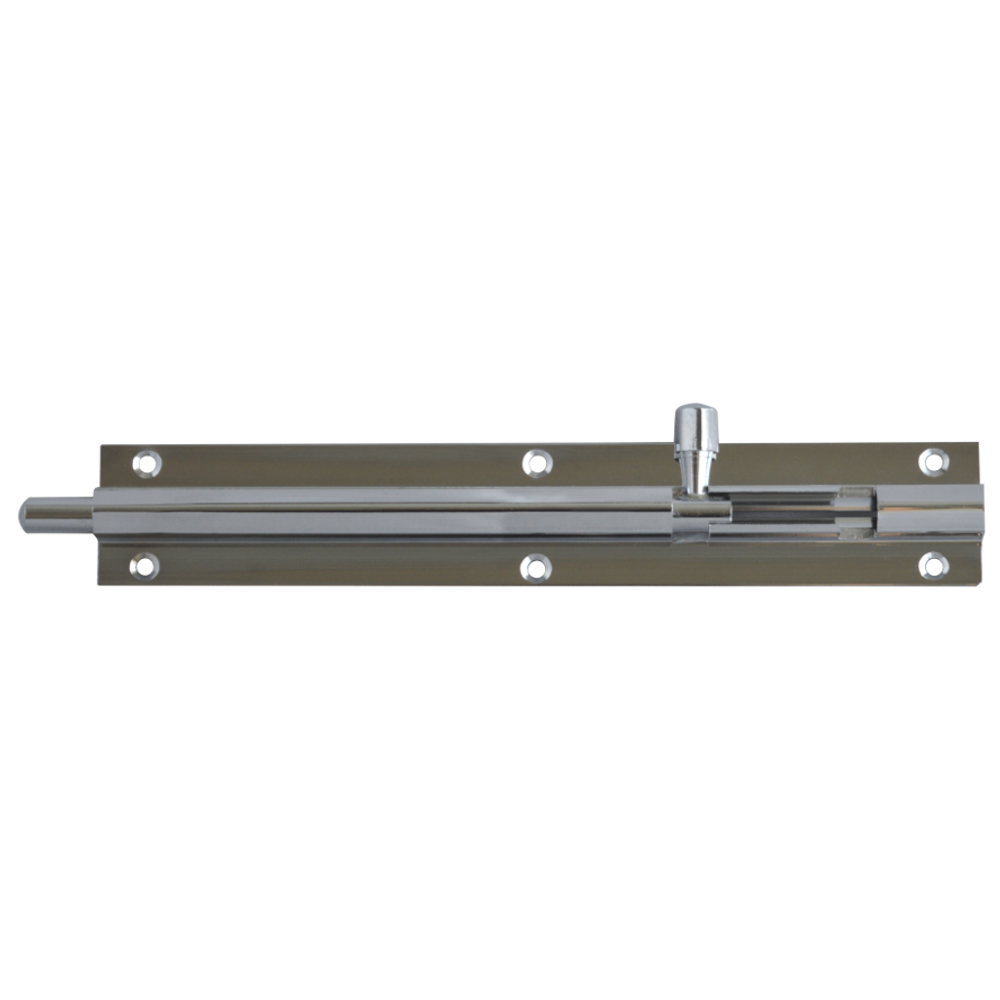 ASEC VITAL Chrome 25mm Wide Straight Barrel Bolt 150mm - Chrome Plated